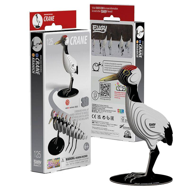 Eugy Puzzle 3D Grulla - Imagen 1