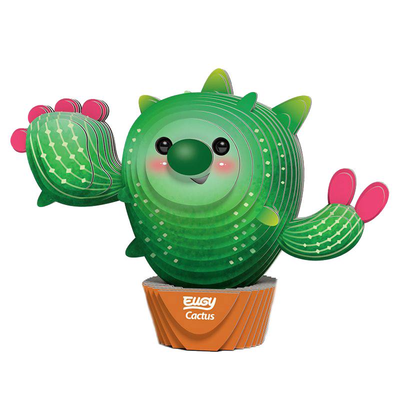 Eugy Puzzle 3D Cactus