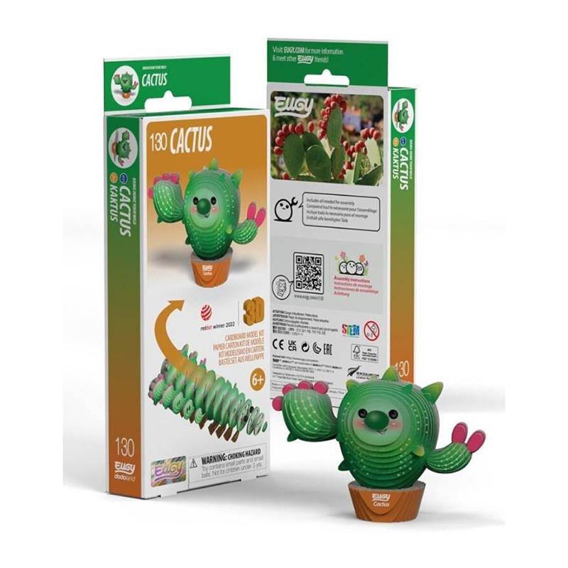 Eugy Puzzle 3D Cactus - Imagen 2