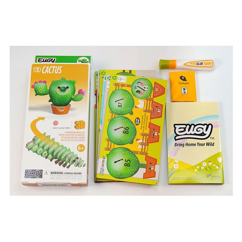 Eugy Puzzle 3D Cactus - Imagen 3