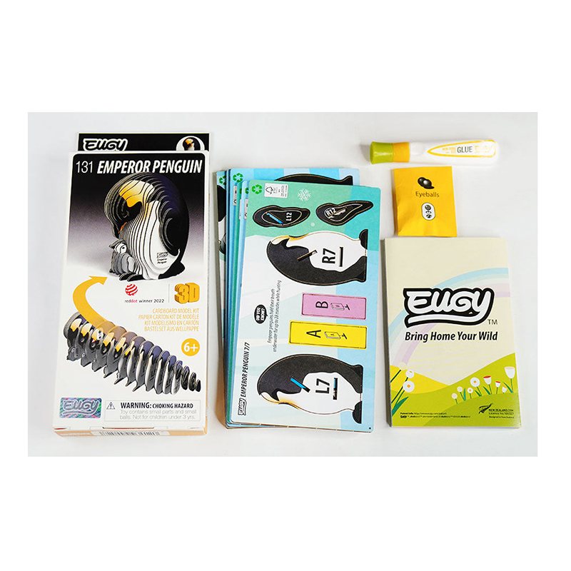 Eugy Puzzle 3D Pingüino Emperador - Imagen 2