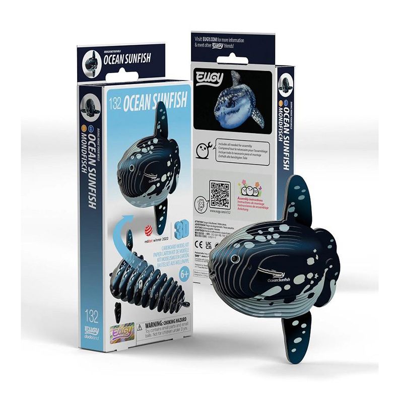 Eugy Puzzle 3D Pez Luna - Imagen 2