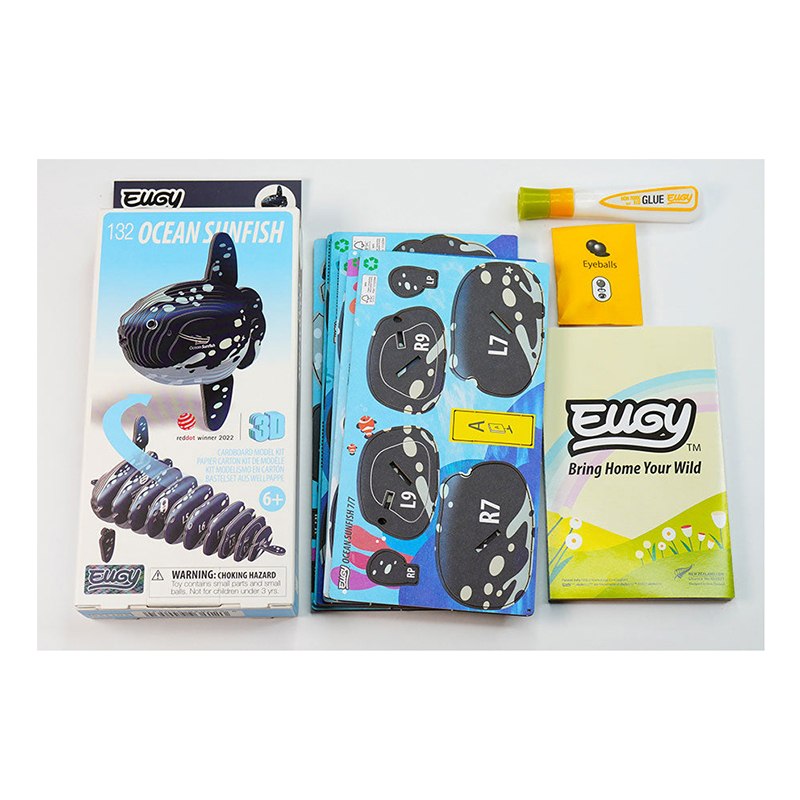 Eugy Puzzle 3D Pez Luna - Imagen 3