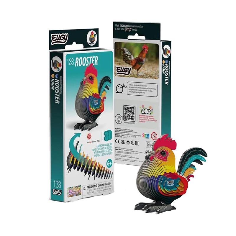 Eugy Puzzle 3D Gallo - Imagen 2