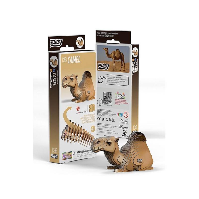 Eugy Puzzle 3D Camello - Imagen 2