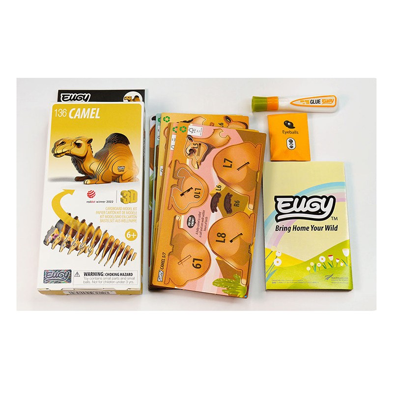 Eugy Puzzle 3D Camello - Imagen 3