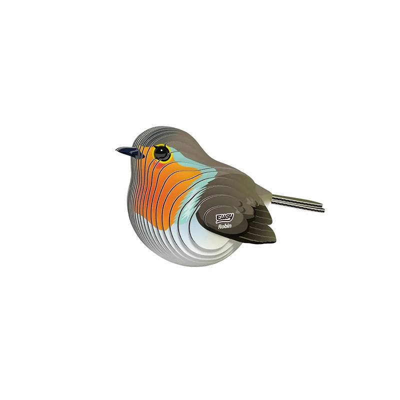 Eugy Puzzle 3D Pájaro Robin