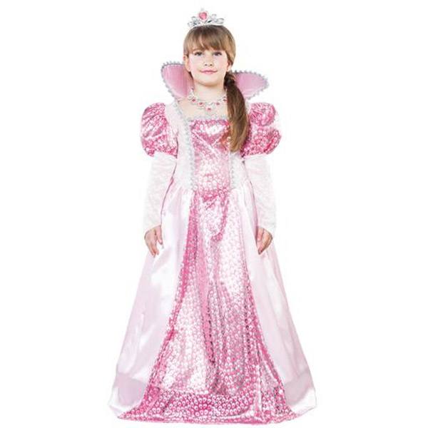 Disfraz Reina Rosa 7-9 Años - Imagen 1