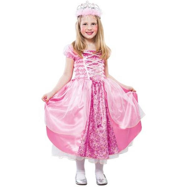 Disfraz Princesa Rosa 7-9 Años - Imagen 1
