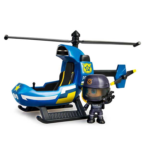 Pinypon Action Mini Helicóptero Policía - Imagen 1