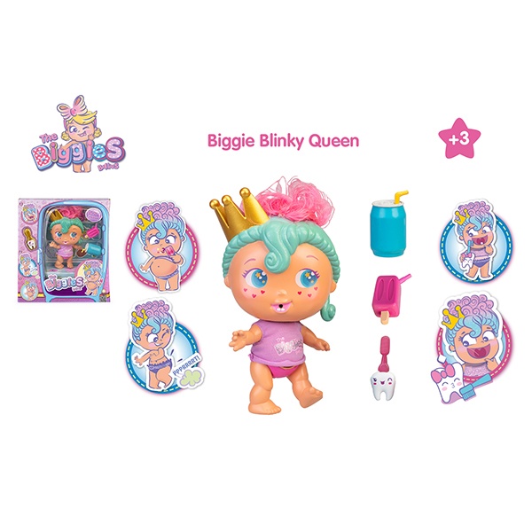 Bellies Muñeca Biggie Blinky Queen - Imatge 2