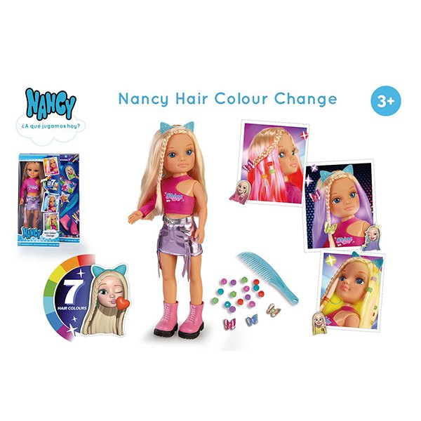 Nancy Boneca Hair Colour Change - Imagem 3