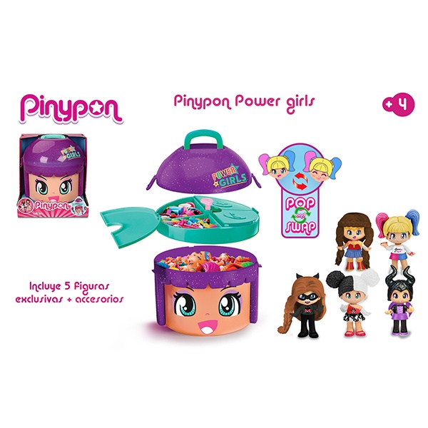 Pinypon Figura Power Girls - Imagen 4