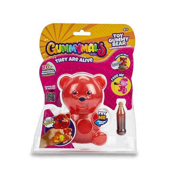 Gummymals Urso Vermelho - Imagem 1