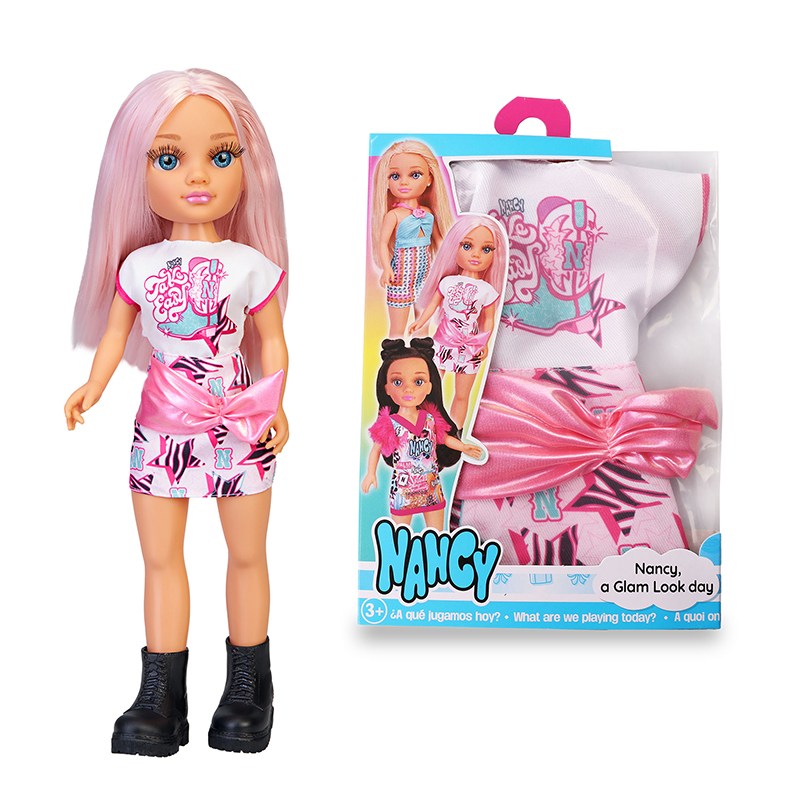 Vestido Boneca Nancy Rosa Laço em Look Day - Imagem 1