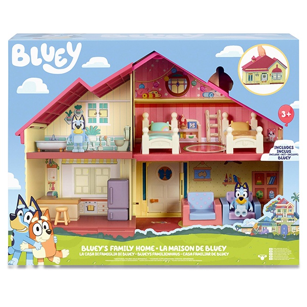 Bluey Casa Family House Playset - Imagem 1