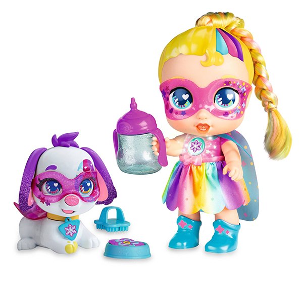 Super Cute Rainbow Party Doll 26cm - Imagem 1