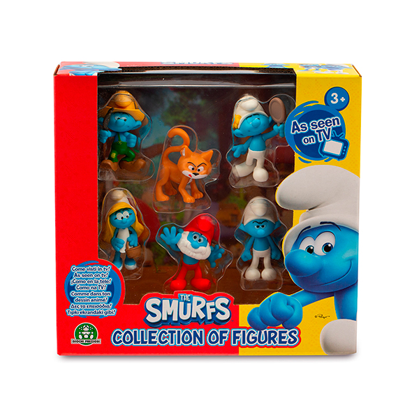 Smurfs Multipack Figuras Azrael - Imagem 1