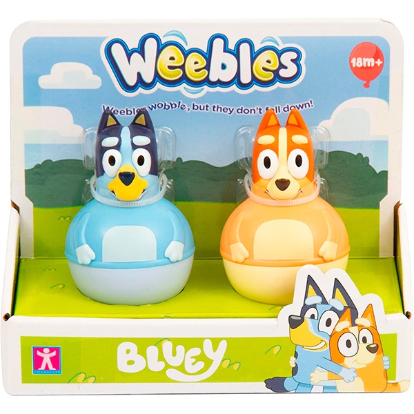 Pack Weebles Bluey and Friends #1 - Imagem 1