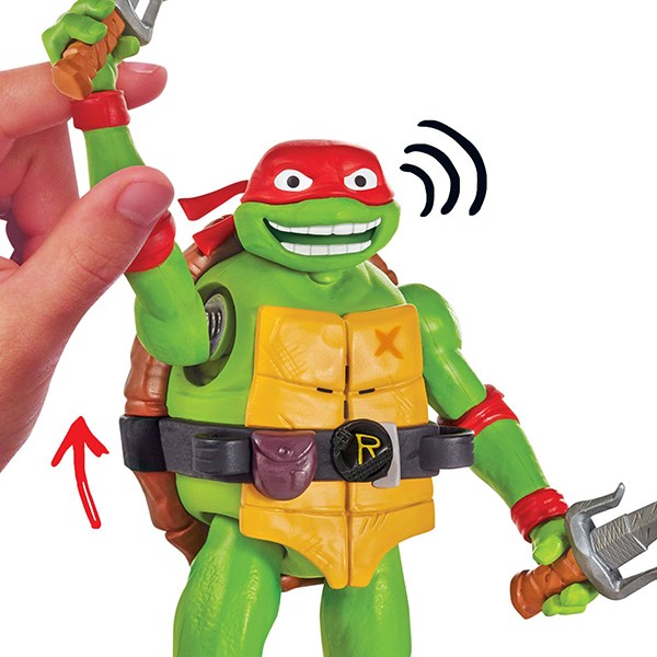 Tortugas Ninja Figura Raphael Deluxe TMNT - Imatge 1