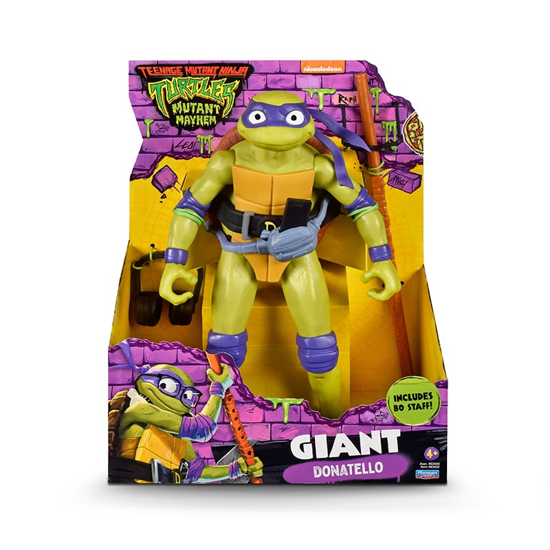 Tartarugas Ninja Figura Gigante Donatello 30cm - Imagem 1