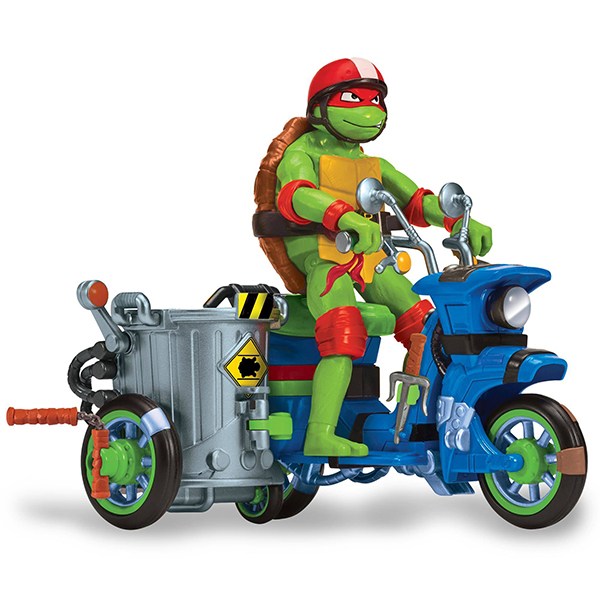 Tortugas Ninja Vehículo con Figura Raphael TMNT - Imagen 1