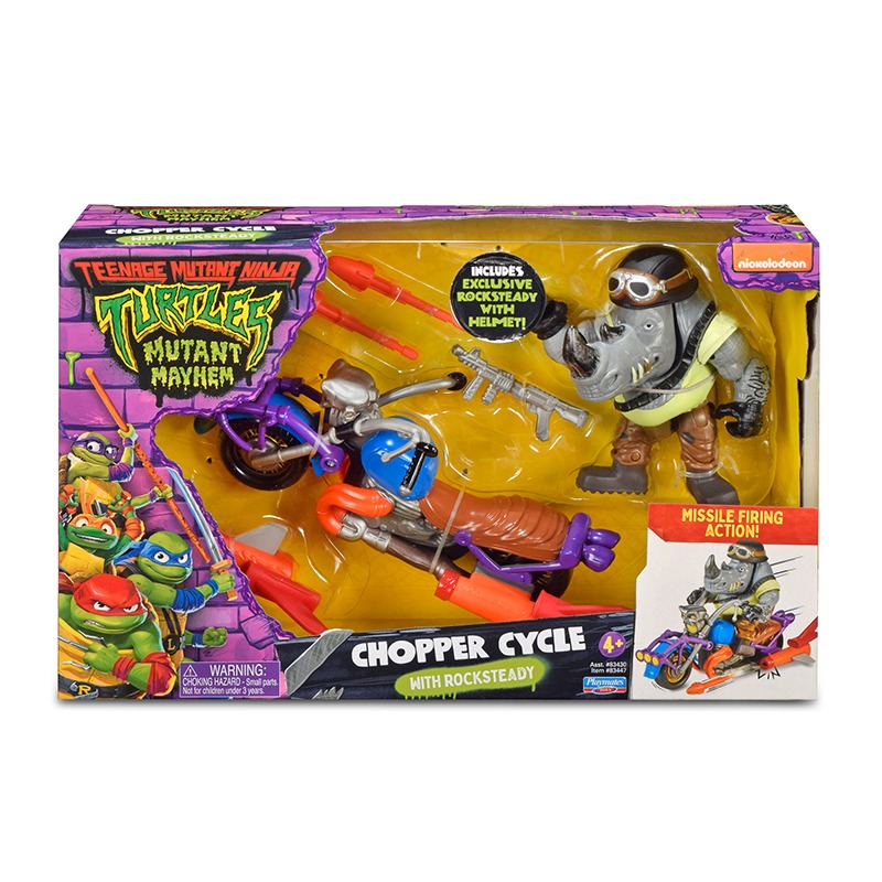 Tortugas Ninja Vehículo con Figura Chopper - Imagen 1