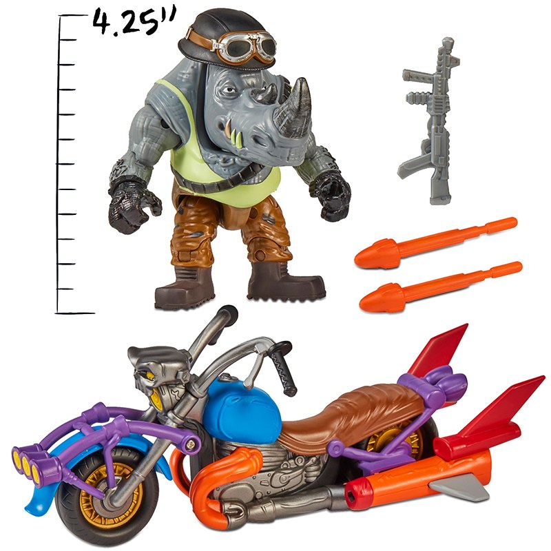 Tartarugas Ninja Vehículo con Figura Chopper - Imagem 3