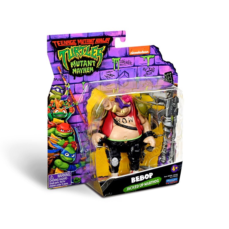 Tortugas Ninja Figura Básica Bebop 7cm - Imatge 3