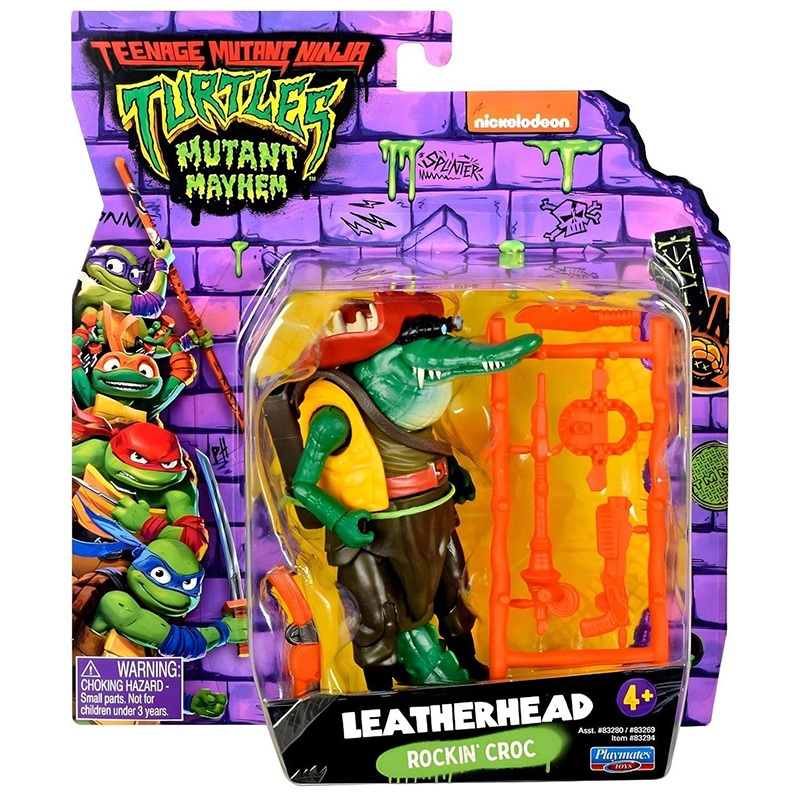 Tortugues Ninja Mutant Mayhem Figura Leatherhead