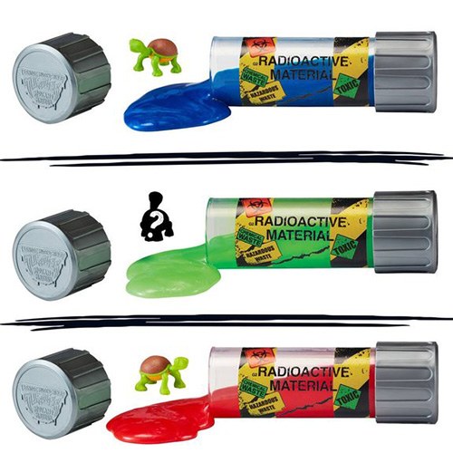 Tartarugas Ninja Tubo Slime OOZE com figura surpresa - Imagem 1