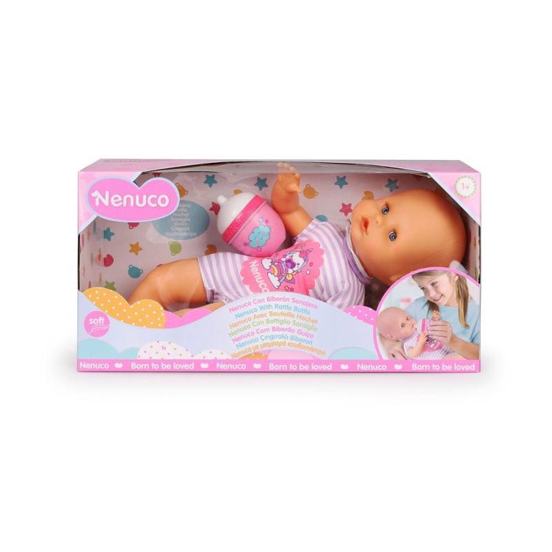 Boneco Nenuco com Biberão Chocalho - Imagem 1