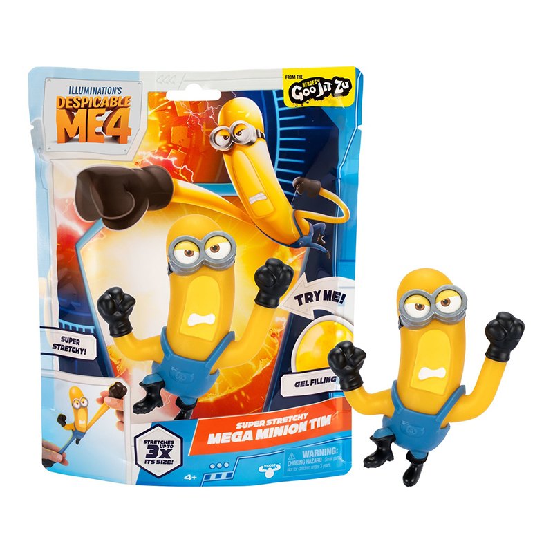 Goo Jit Zu Minions Tim Figura Stretchy