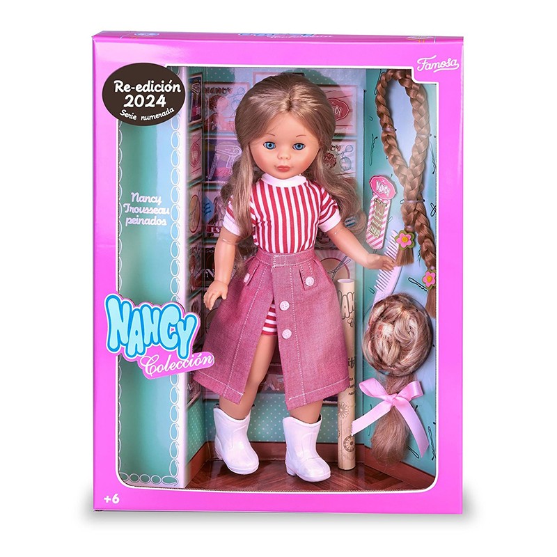 Nancy Coleção Boneca Trousseau Penteados - Imagem 7