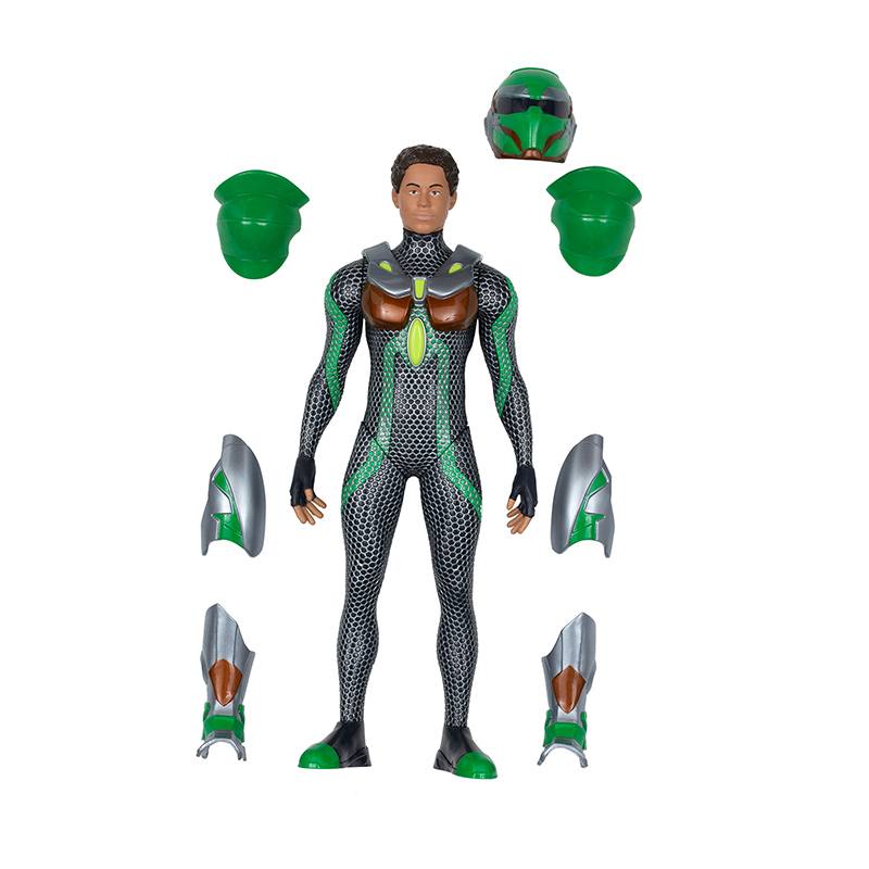 Gormiti Figura Gleen Armadura 27cm - Imagem 1