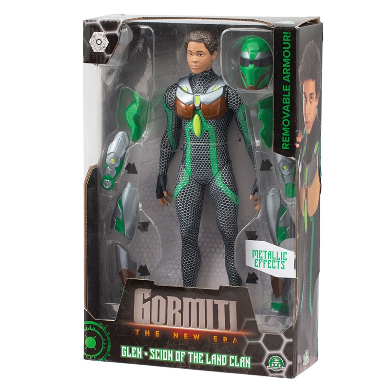 Gormiti Figura Gleen Armadura 27cm - Imagem 2