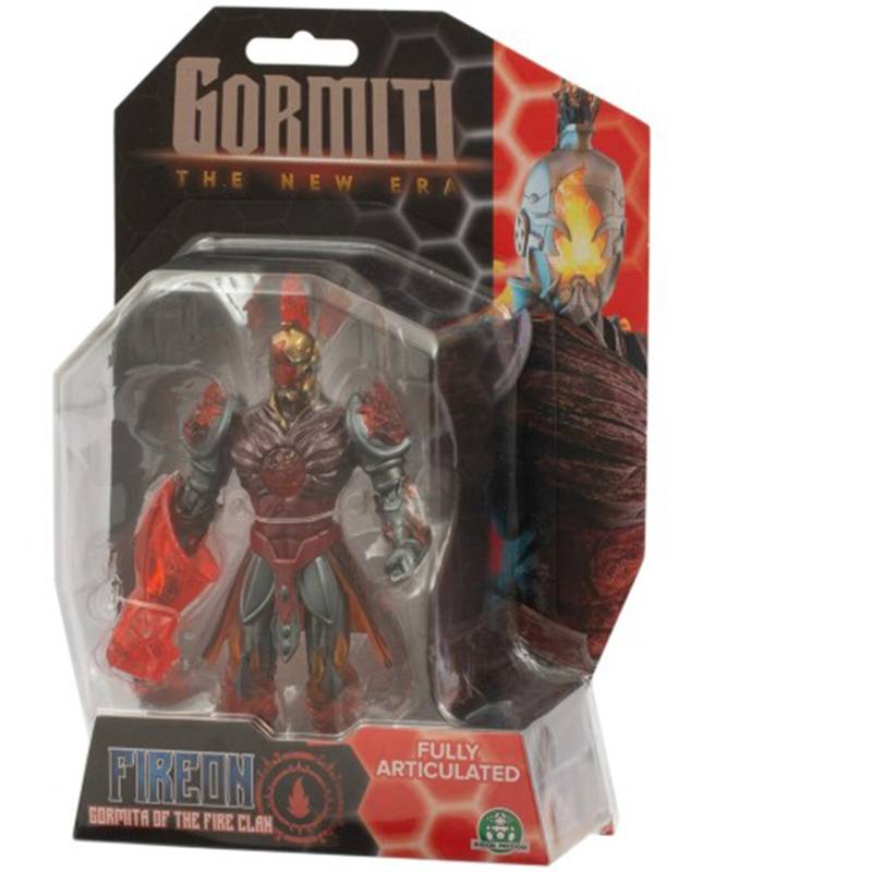 Figura Gormiti Punho de Chama de Ar com Arma 15cm - Imagem 1