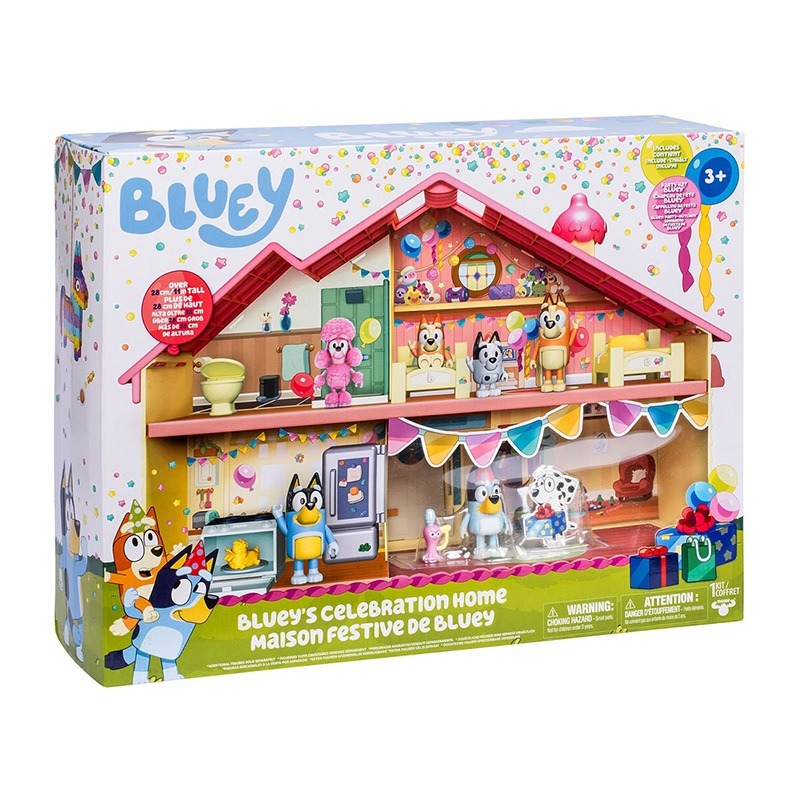 Bluey Casa Cumpleaños Familia Heeler - Imagen 1