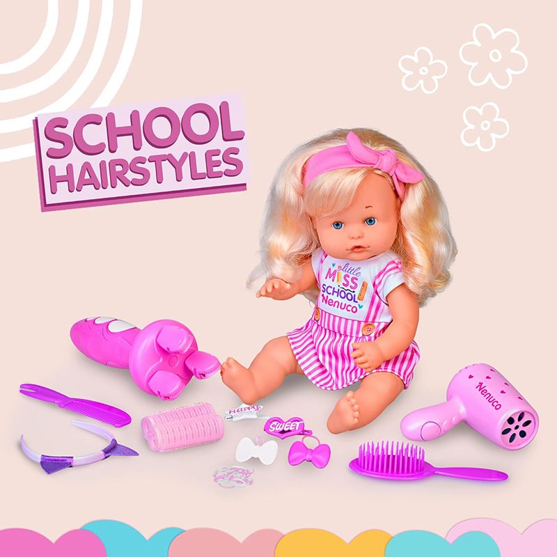 Nenuco Penteados para a escola - Imagem 1