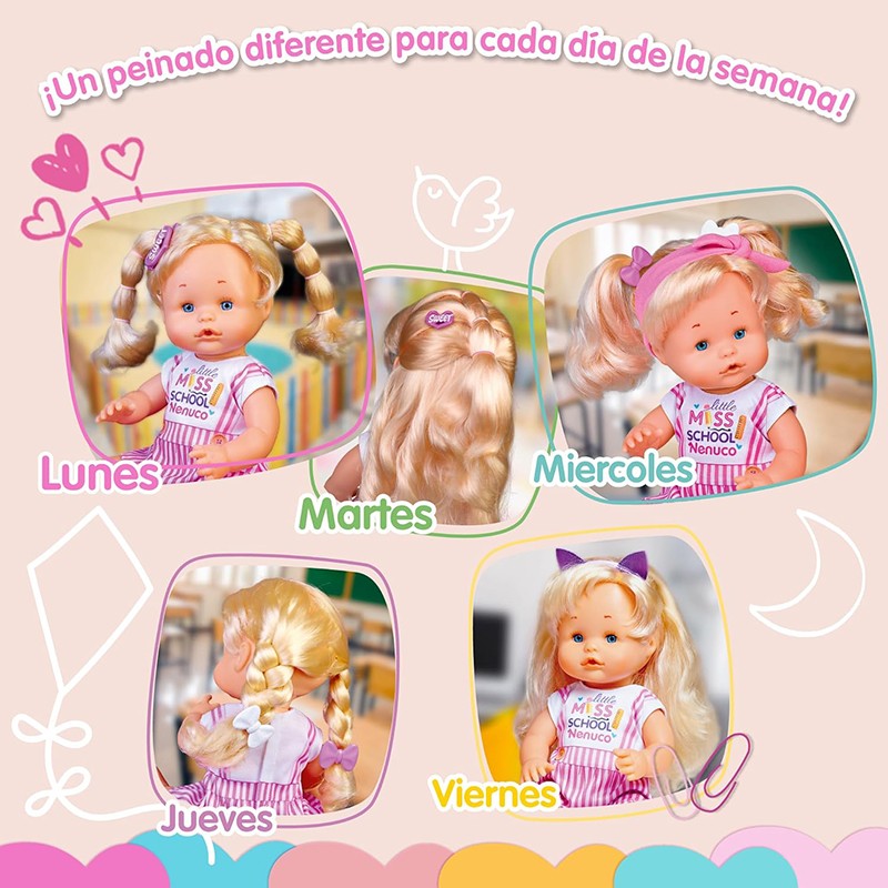 Nenuco Penteados para a escola - Imagem 3