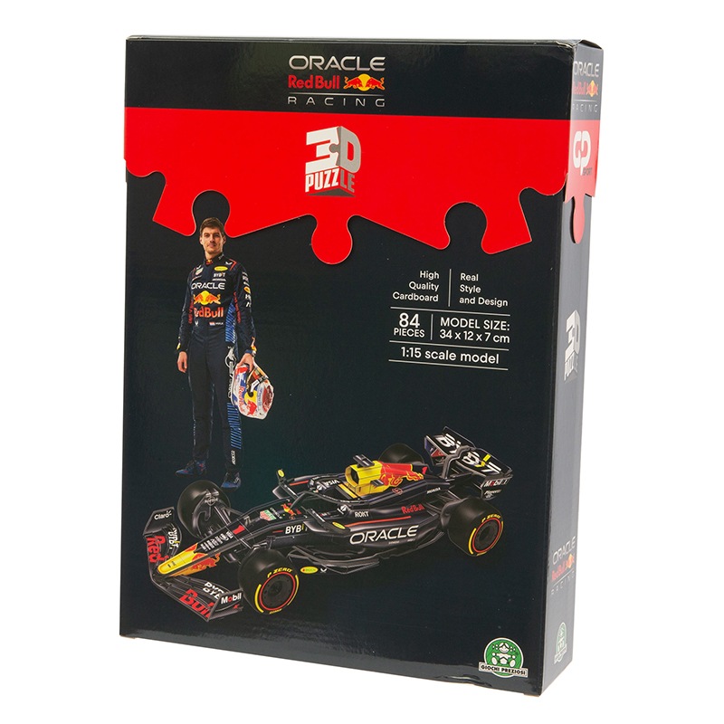 Puzzle 3D F1 Carro Red Bull - Imagem 1