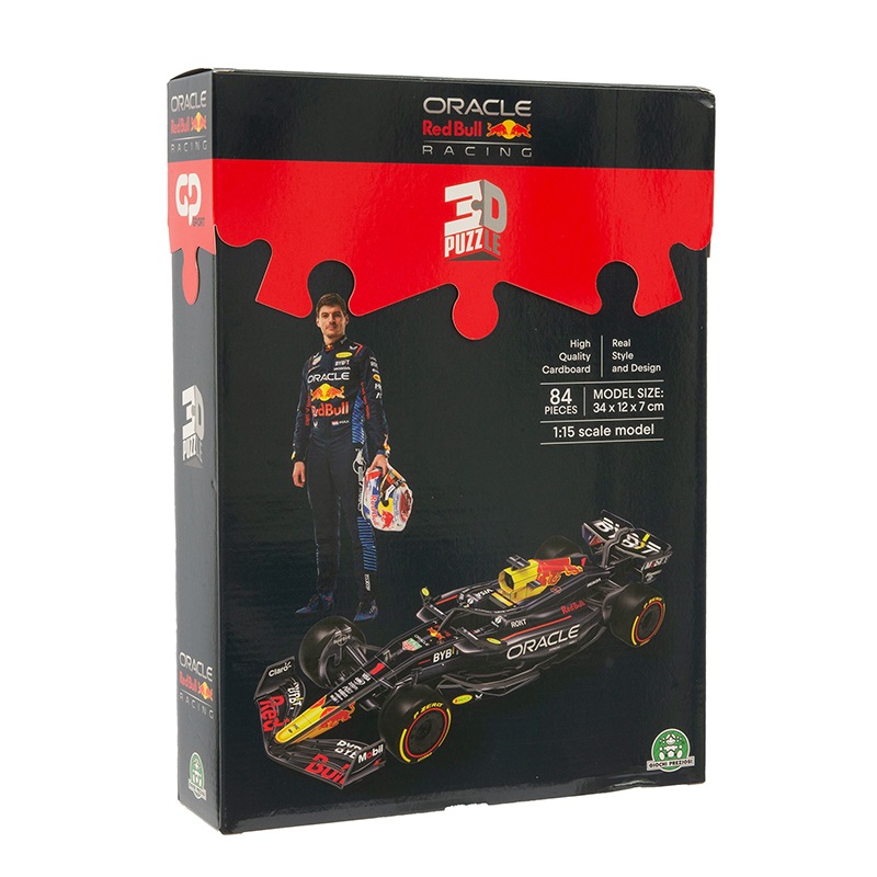 Puzzle 3D F1 Carro Red Bull - Imagem 5
