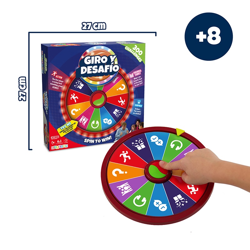 Jogo de mesa Giro e Desafio - Imagem 7