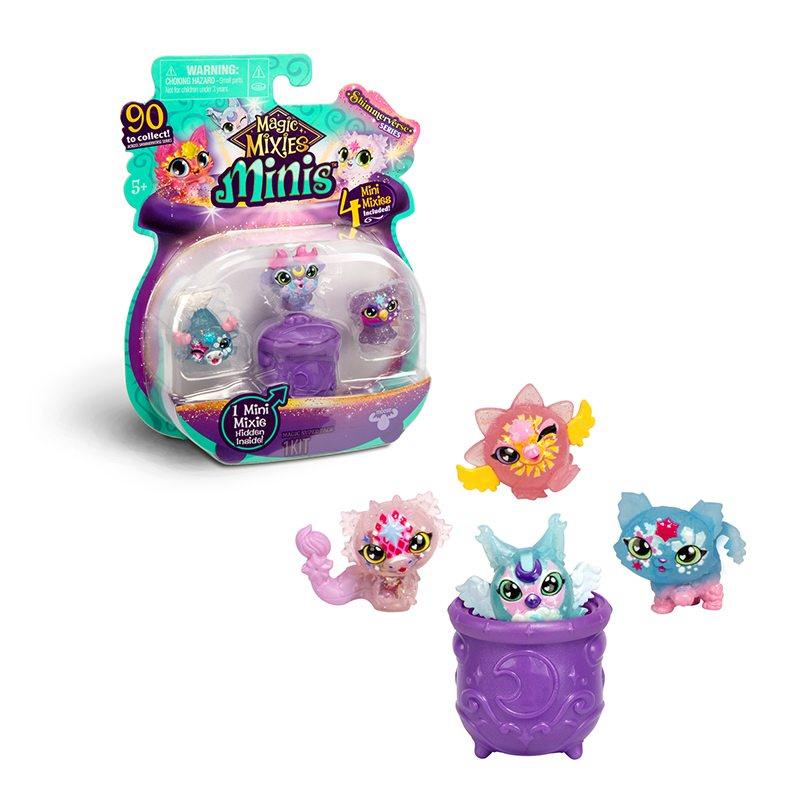 Magic Mixies Pack 4 Figuras Minis