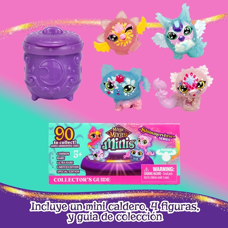 Magic Mixies Pack 4 Figuras Minis - Imagem 5