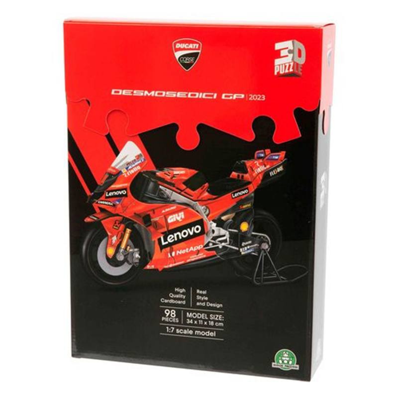 Puzzle 3D Ducati Motorbike - Imagem 1