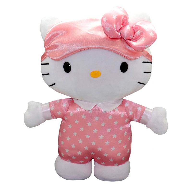 Hello Kitty Pelúcia Brilhante Hora de Dormir