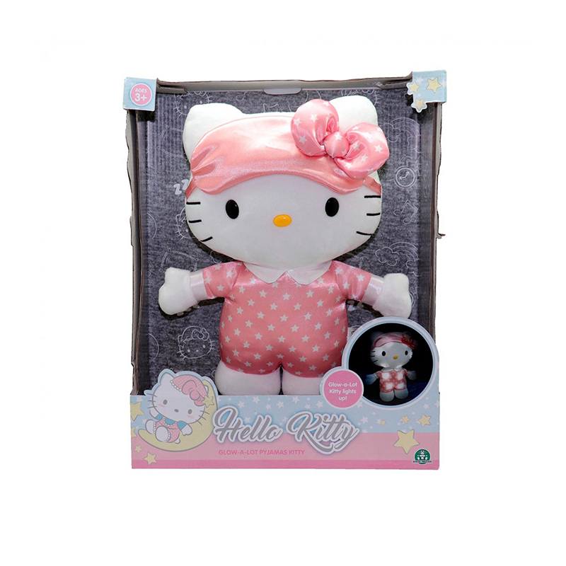 Hello Kitty Peluche Luminoso Hora de Dormir - Imagen 2