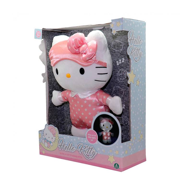 Hello Kitty Peluche Luminoso Hora de Dormir - Imagen 4