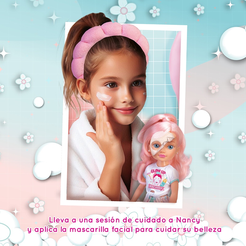 Boneca Nancy Glow Up Beauty - Imagem 6